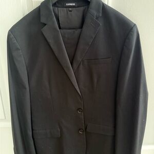 Express Men's Black Suit